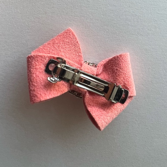 Susan Lanci Nouveau Hair Bow (PeachesNCream) (XS) - Picture 2 of 3